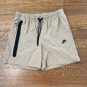 Nike Men's Khaki Performance Shorts. Size large